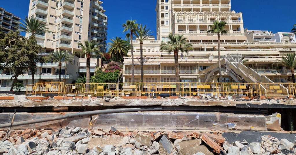 Iniciada la demolició de l’antiga discoteca Social Club, al passeig Marítim de Palma